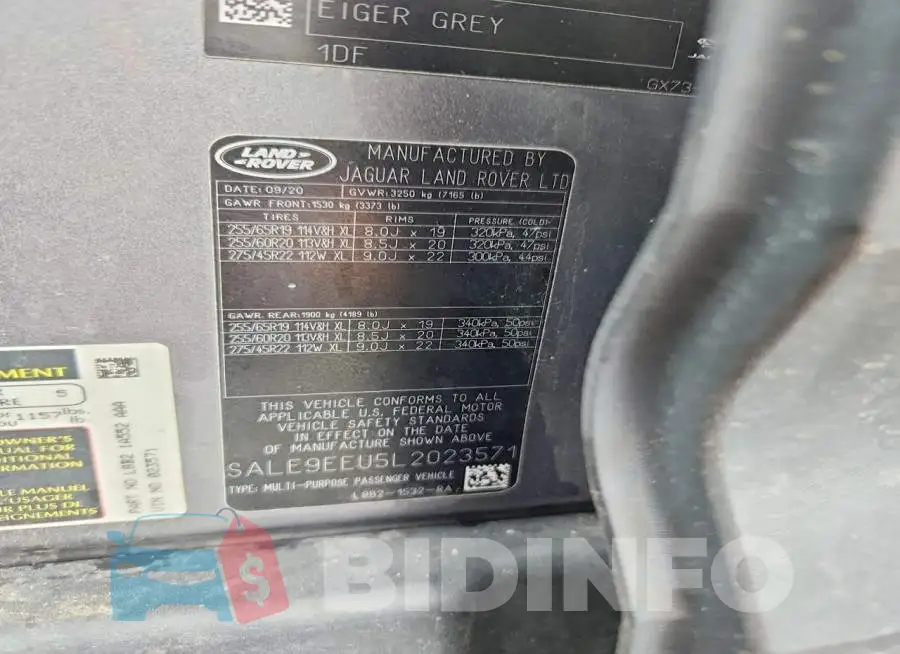 SALE9EEU5L2023571 Photo# 13