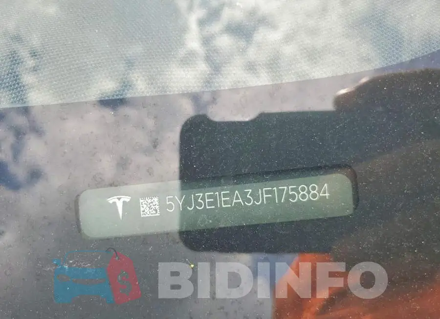 5YJ3E1EA3JF175884 Photo# 12