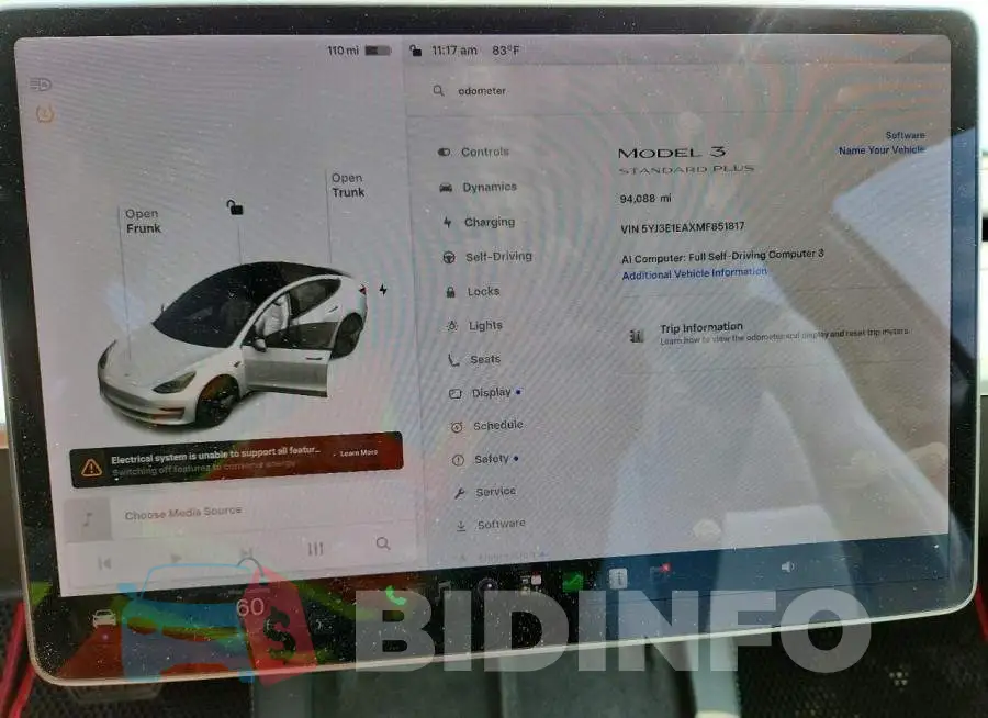 5YJ3E1EAXMF851817 Photo# 9