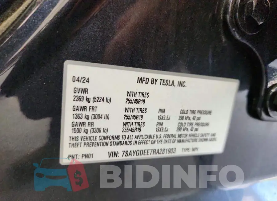7SAYGDEE7RA281903 Photo# 12