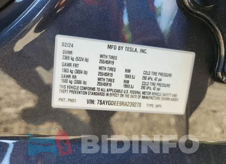 7SAYGDEE9RA239278 Photo# 12