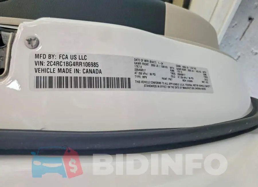 2C4RC1BG4RR106985 Photo# 13