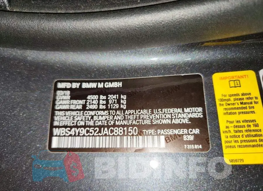 WBS4Y9C52JAC88150 Photo# 12