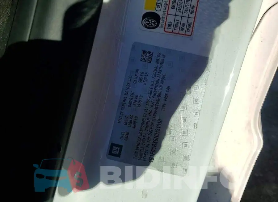 1G1FB1RX6H0131318 Photo# 12