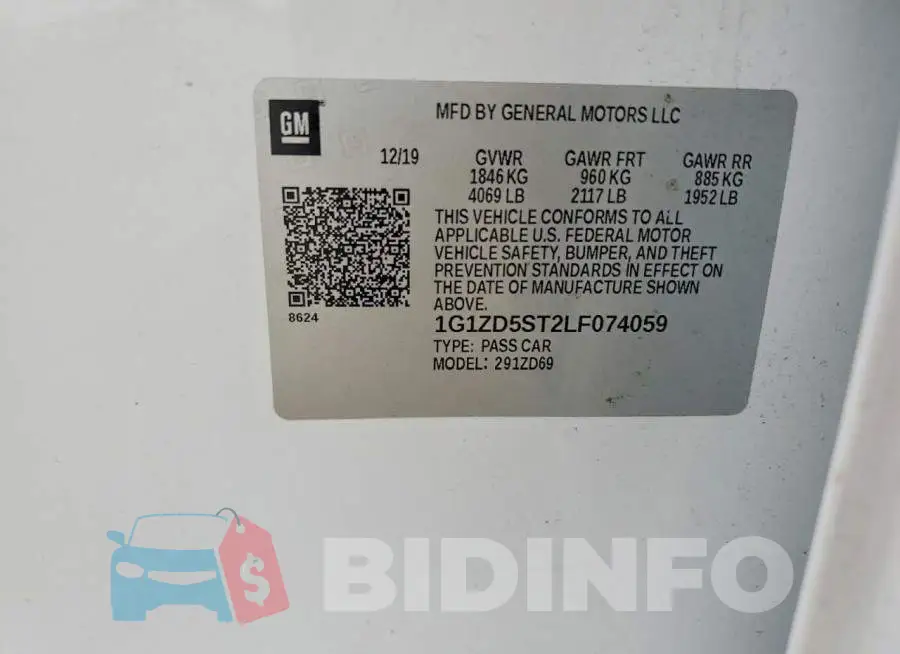 1G1ZD5ST2LF074059 Photo# 12
