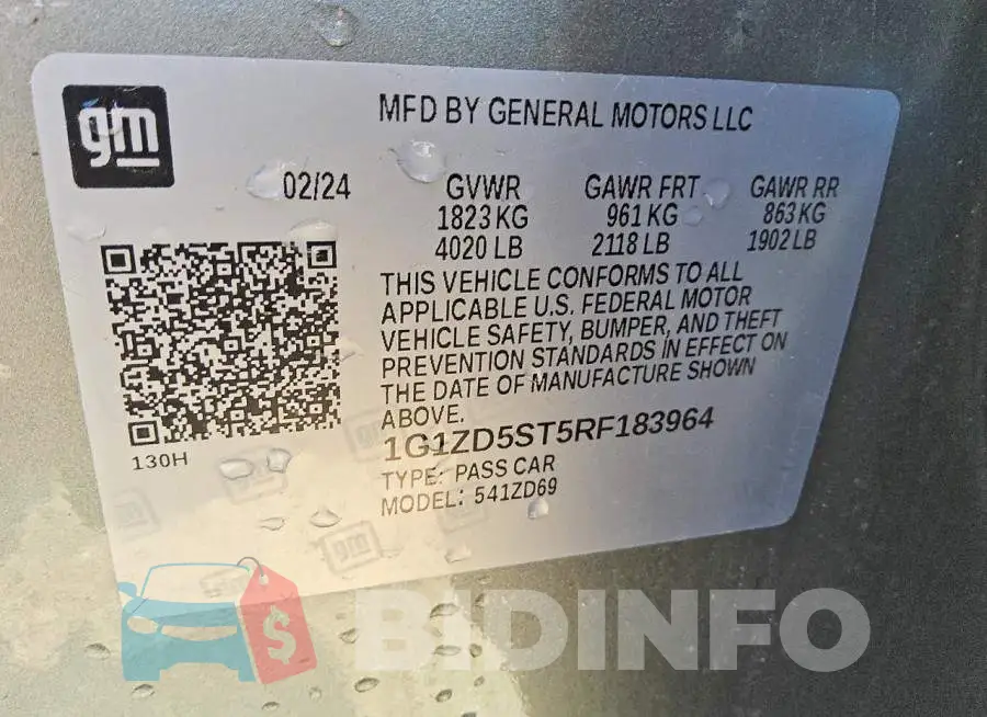 1G1ZD5ST5RF183964 Photo# 12