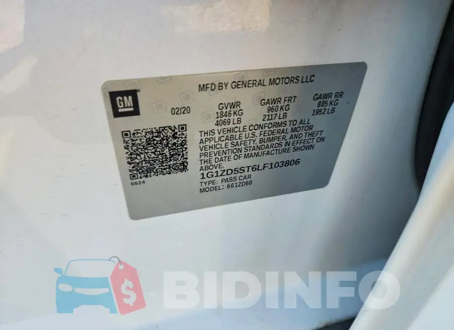 1G1ZD5ST6LF103806 Photo# 12