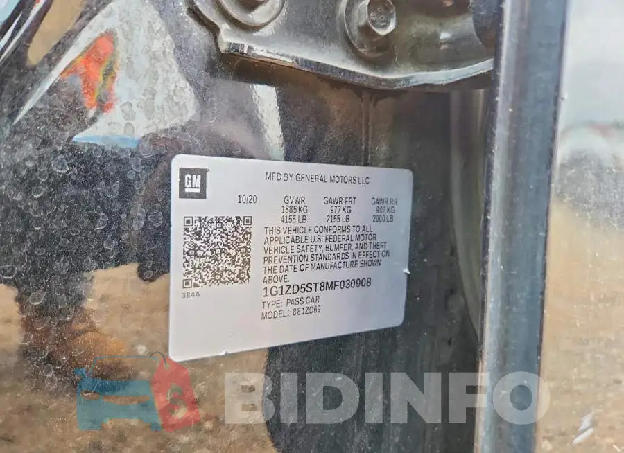 1G1ZD5ST8MF030908 Photo# 13