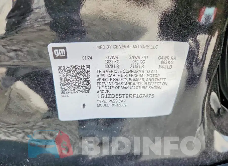1G1ZD5ST9RF167475 Photo# 12