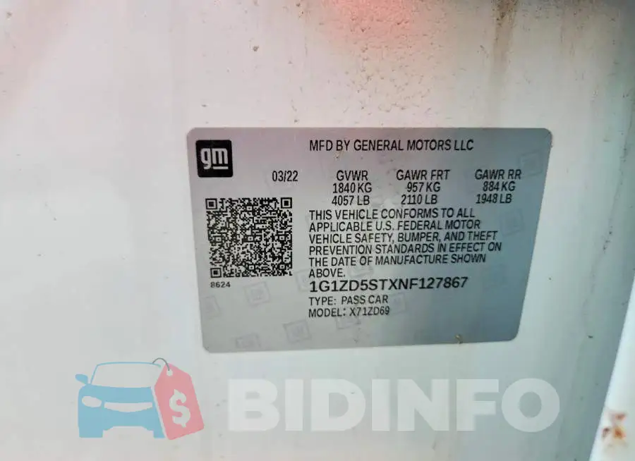 1G1ZD5STXNF127867 Photo# 12