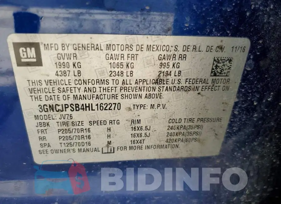3GNCJPSB4HL162270 Photo# 12