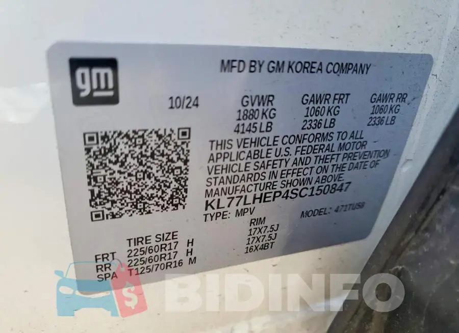KL77LHEP4SC150847 Photo# 13