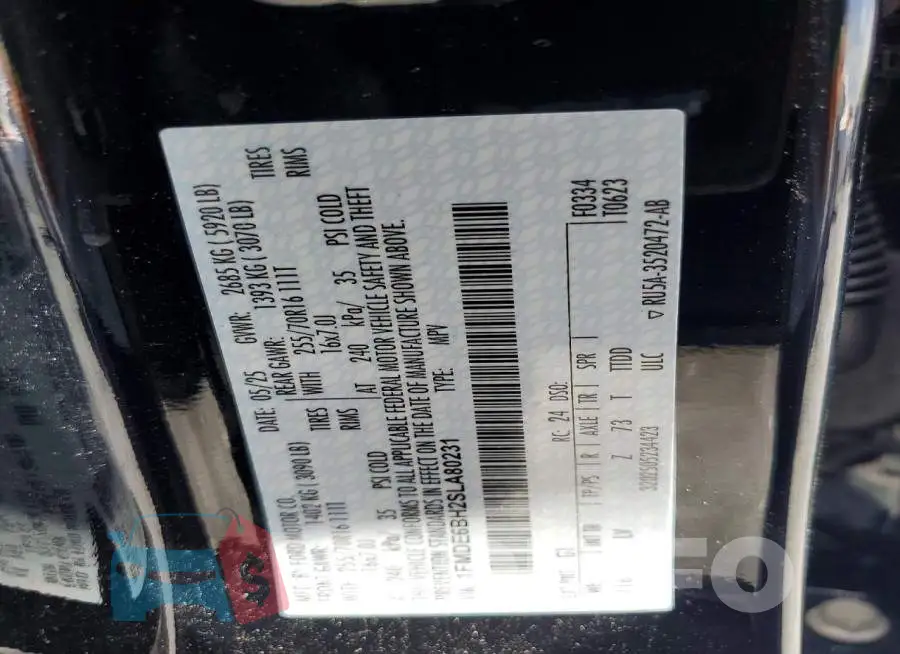 1FMDE6BH2SLA80231 Photo# 13