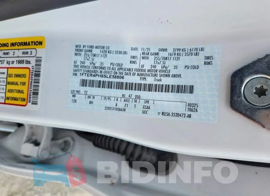 1FTER4PH8SLE58806 Photo# 12