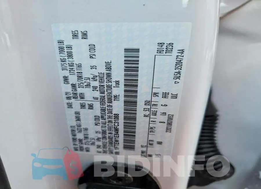 1FTEW1E84MFC31088 Photo# 12