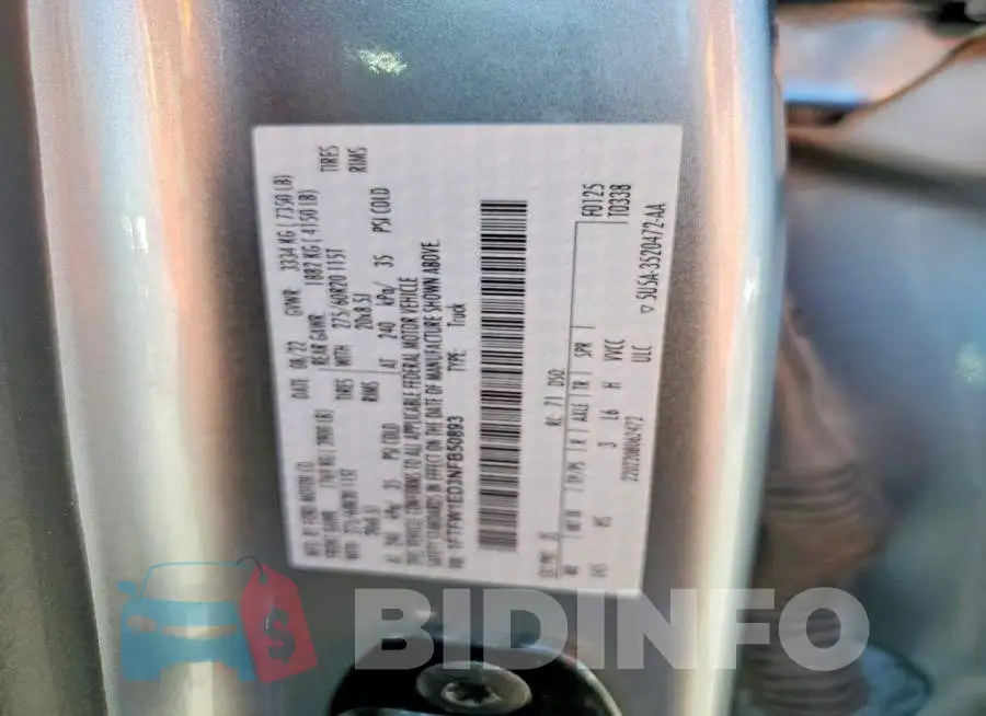 1FTFW1ED3NFB50893 Photo# 12