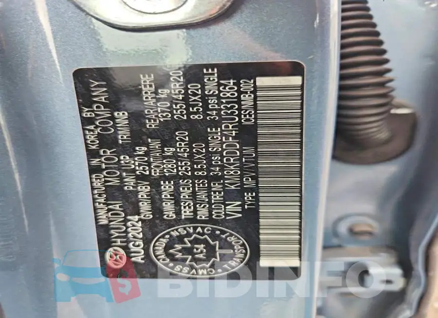 KM8KRDDF4RU331864 Photo# 12