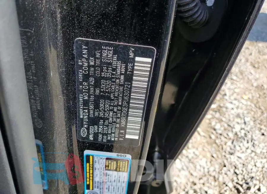 KM8R7DGE3PU630721 Photo# 13