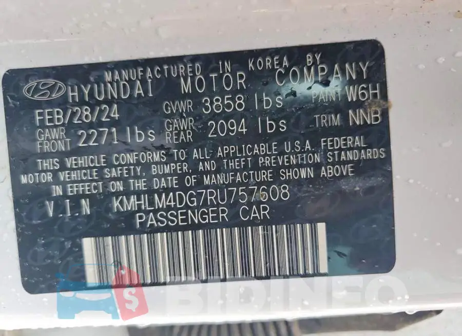 KMHLM4DG7RU757608 Photo# 12