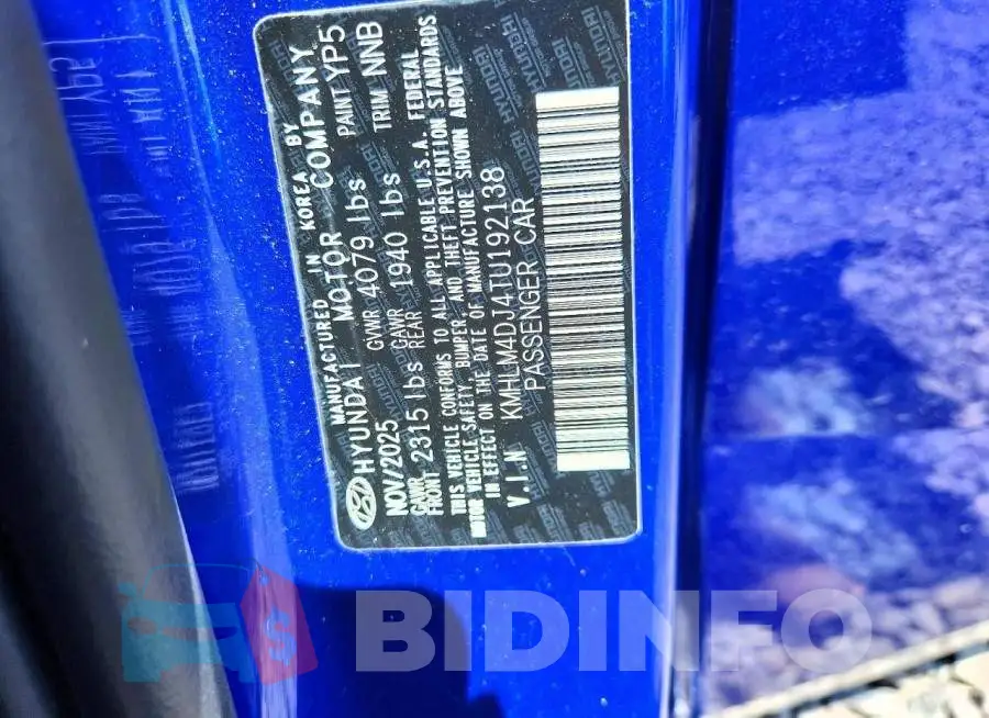 KMHLM4DJ4TU192138 Photo# 12