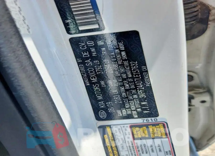 3KPF24AD7LE157632 Photo# 12