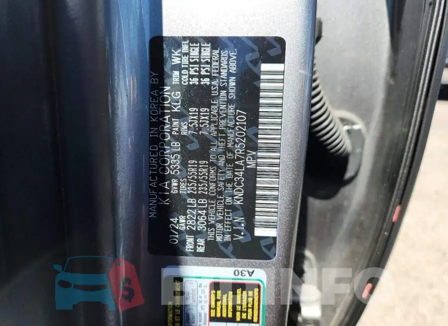 KNDC34LA7R5202107 Photo# 12