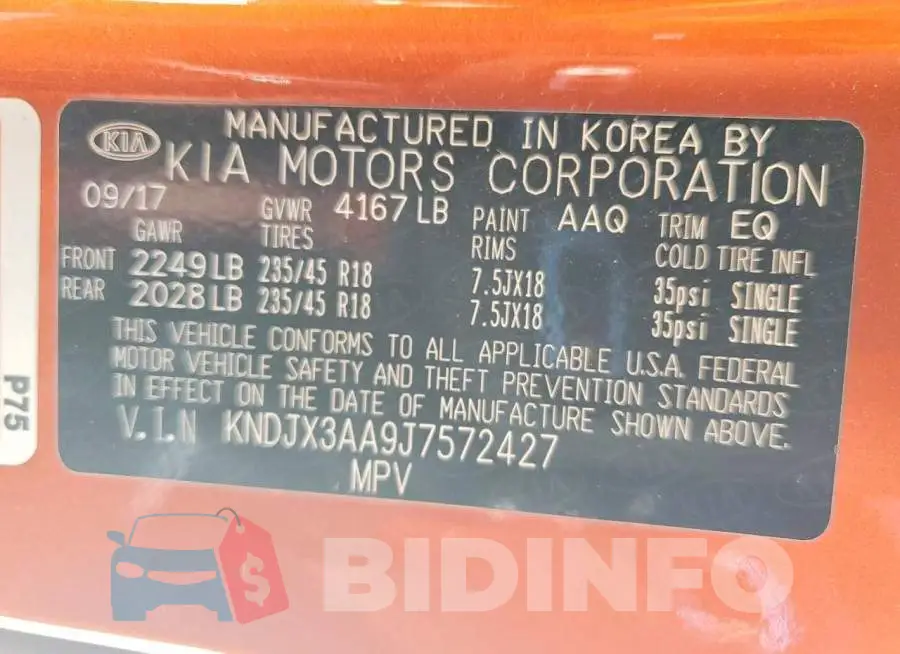 KNDJX3AA9J7572427 Photo# 12