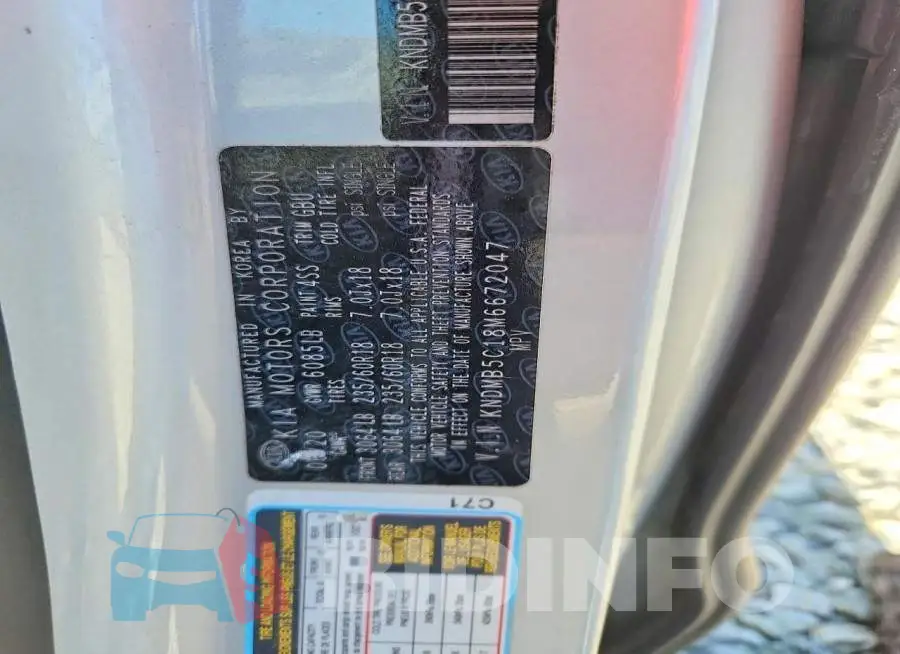 KNDMB5C18M6672047 Photo# 13