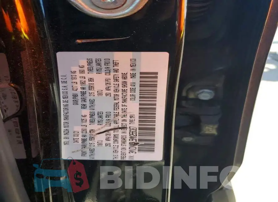 3MVDMABL5MM256087 Photo# 12
