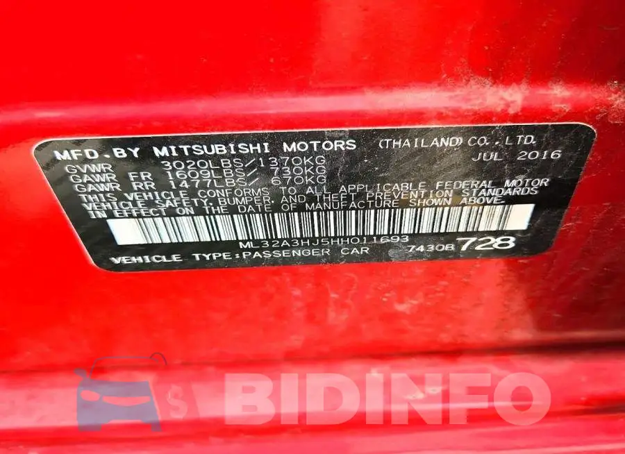 ML32A3HJ5HH011693 Photo# 12