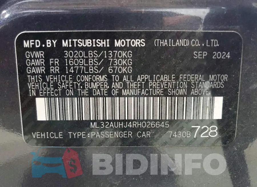 ML32AUHJ4RH026645 Photo# 13