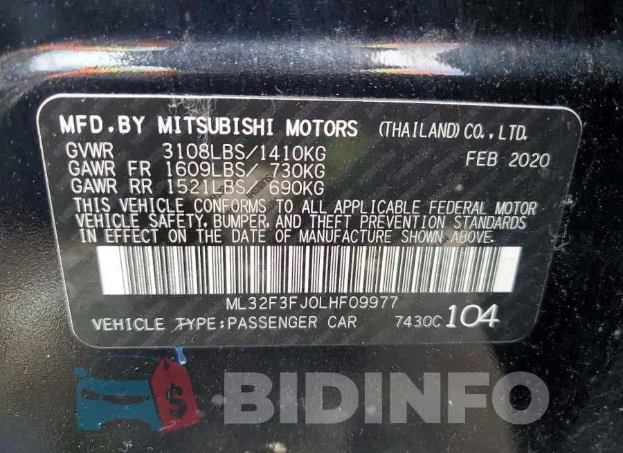 ML32F3FJ0LHF09977 Photo# 12
