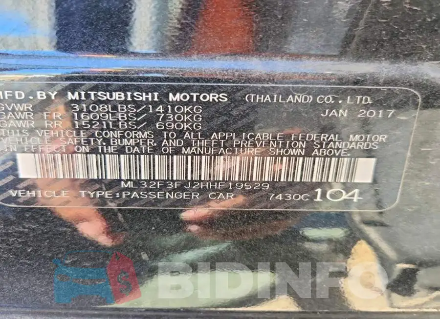 ML32F3FJ2HHF19529 Photo# 14