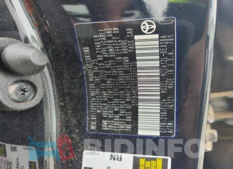 5YFB4MCE1SP237715 Photo# 12