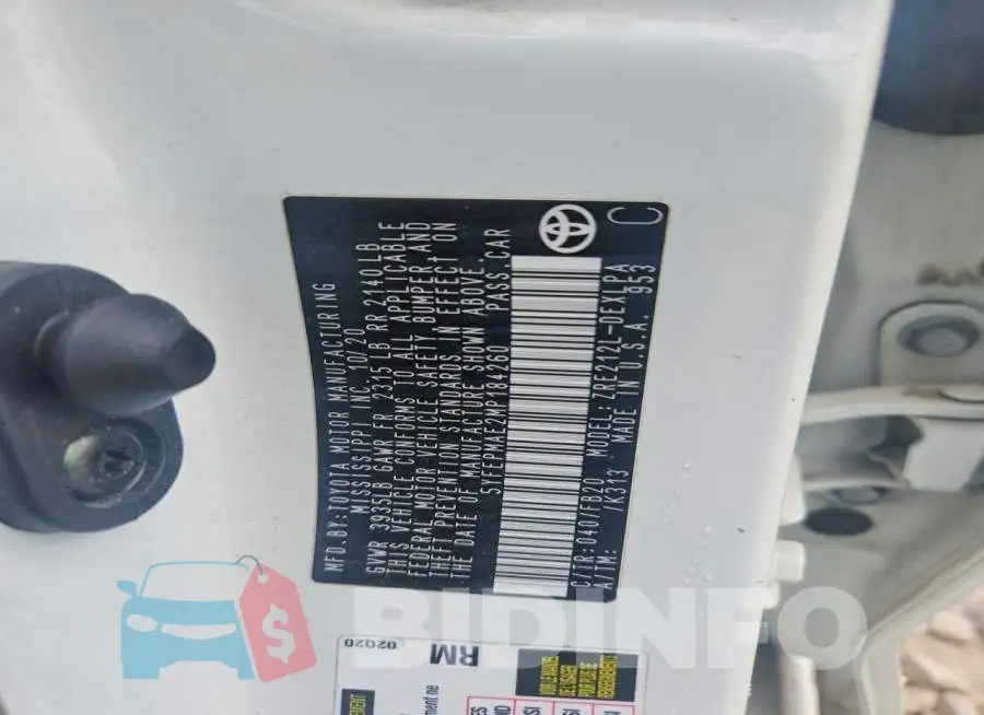 5YFEPMAE2MP184260 Photo# 12
