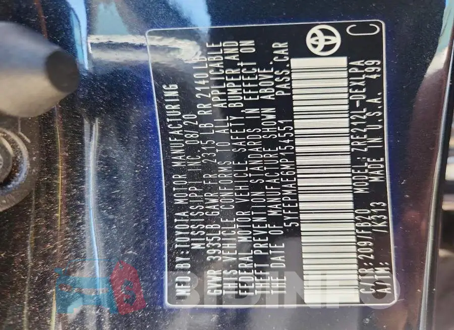 5YFEPMAE6MP154551 Photo# 12