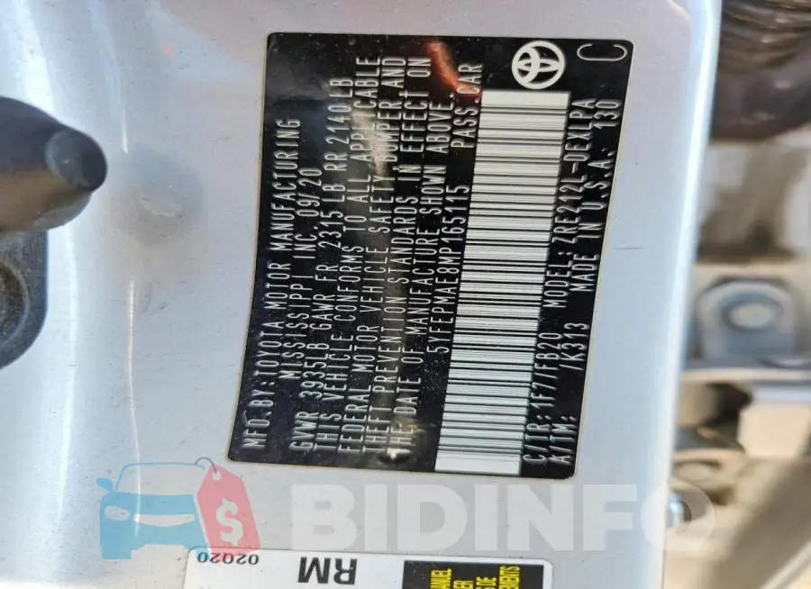 5YFEPMAE8MP165115 Photo# 12