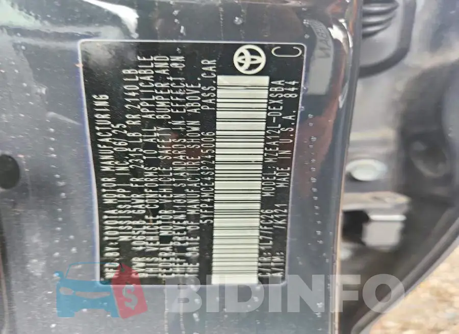 5YFP4MCE4SP245006 Photo# 12