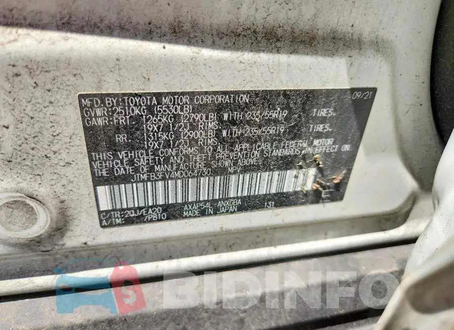 JTMFB3FV4MD064730 Photo# 13