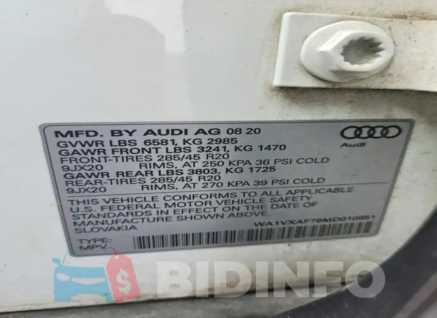 WA1VXAF76MD010651 Photo# 13