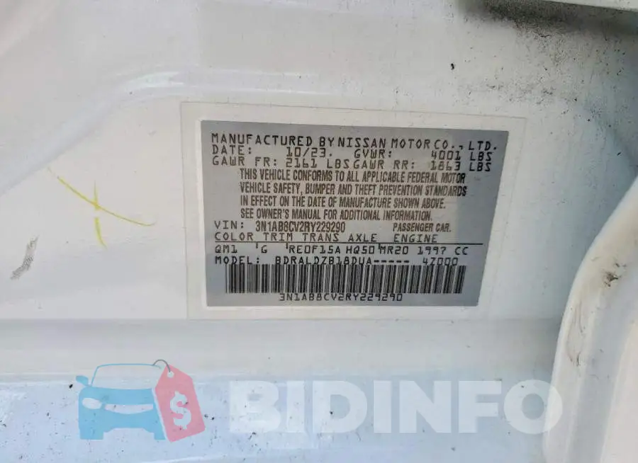 3N1AB8CV2RY229290 Photo# 13