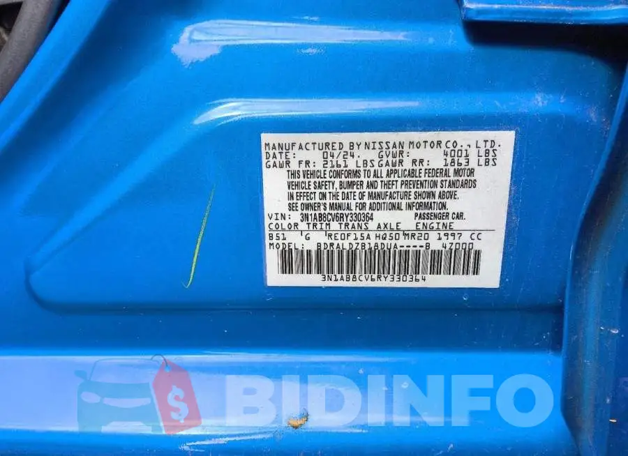 3N1AB8CV6RY330364 Photo# 13