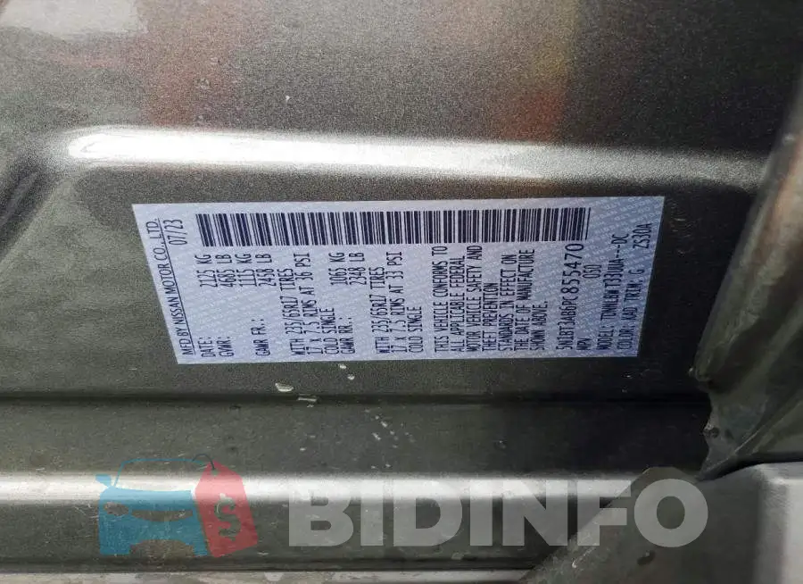 5N1BT3AB6PC855470 Photo# 13