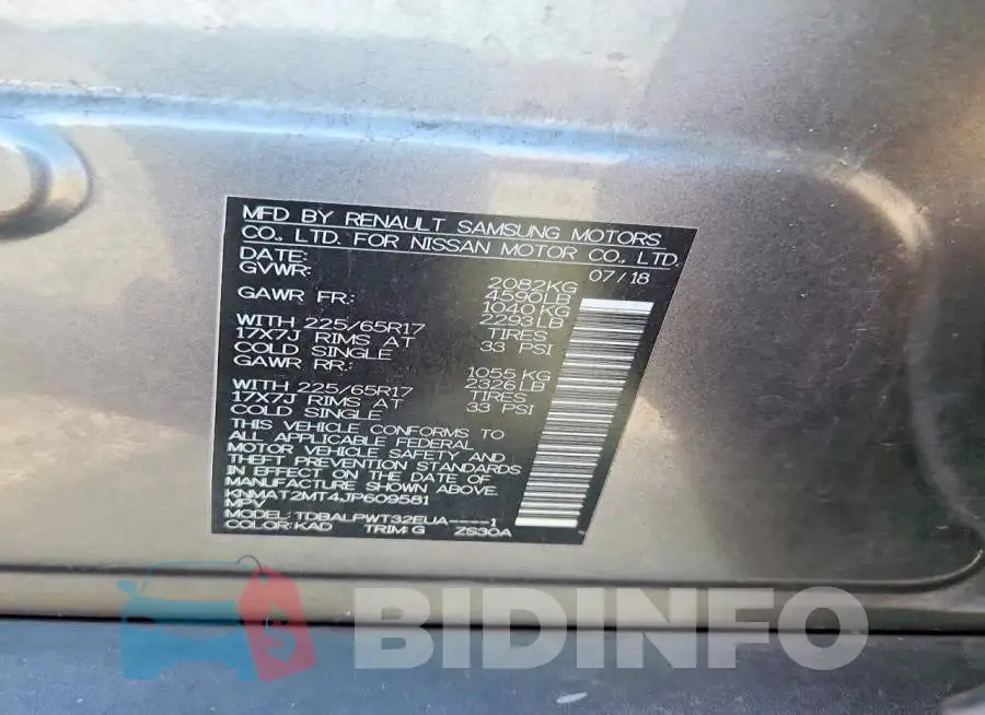 KNMAT2MT4JP609581 Photo# 13
