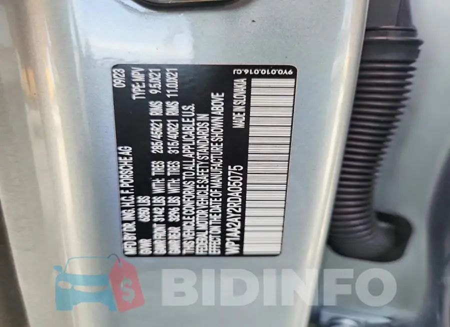 WP1AA2AY2RDA05075 Photo# 13