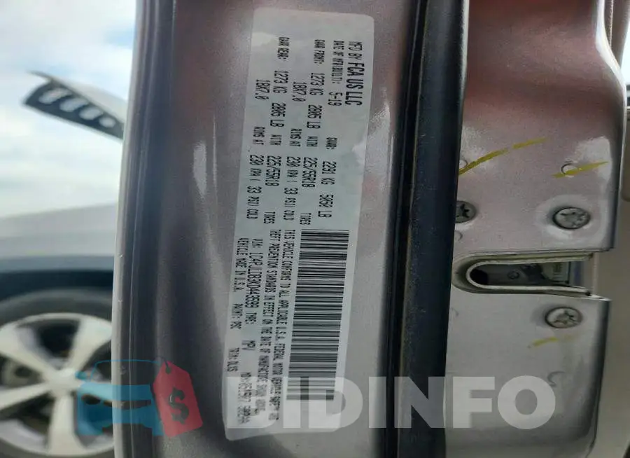 1C4PJLDB3KD443599 Photo# 12