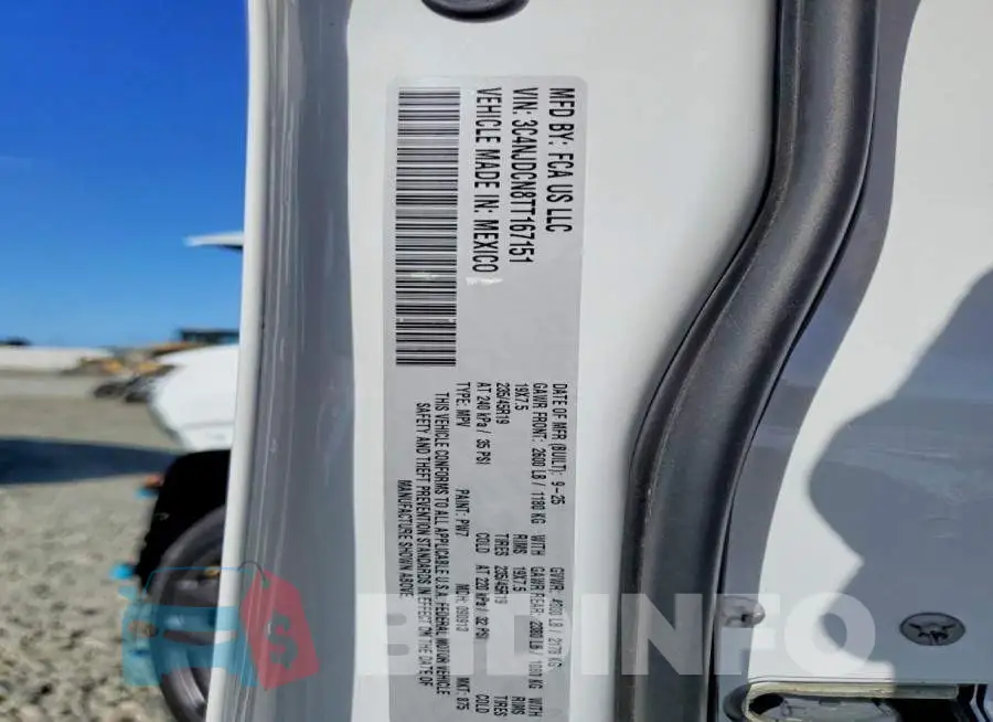 3C4NJDCN8TT167151 Photo# 14