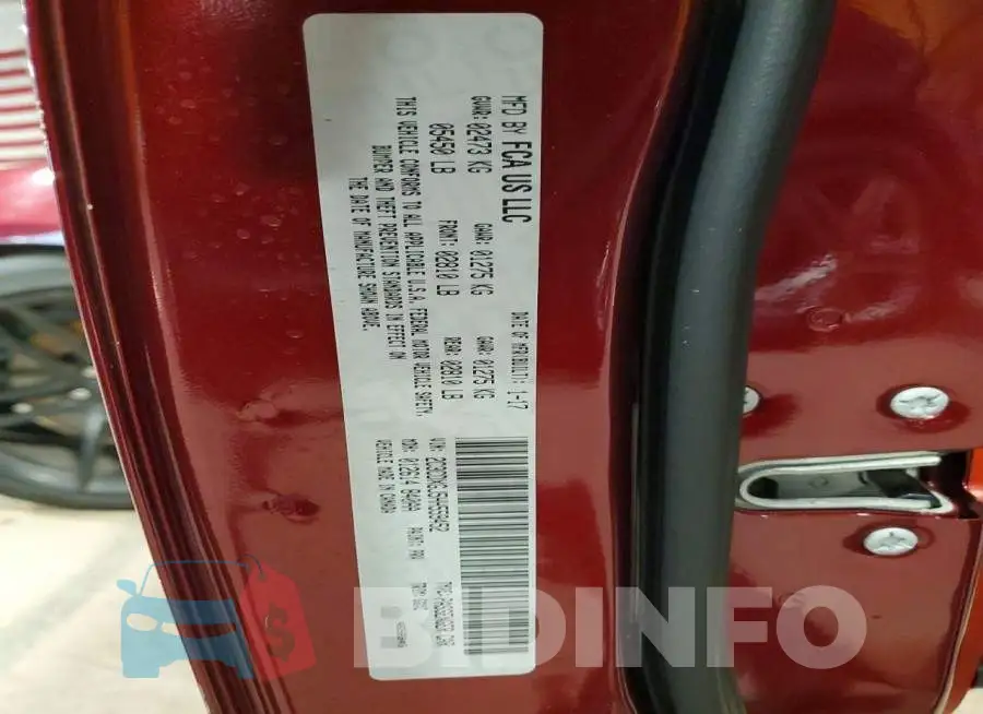 2C3CDXGJ5HH559452 Photo# 13