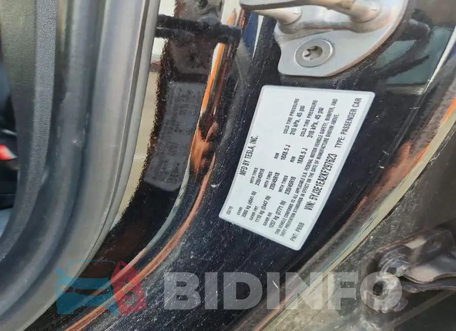 5YJ3E1EA2KF297623 Photo# 12