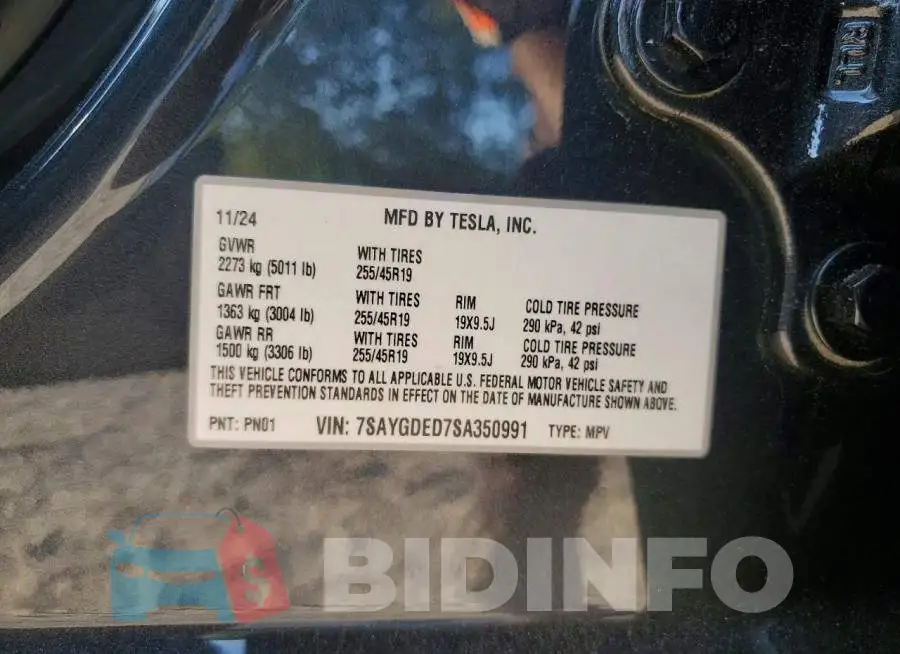 7SAYGDED7SA350991 Photo# 14
